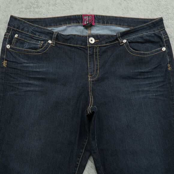 Torrid Jeans Women's Size 26S Blue High-Rise Skinny Denim Pants 30" Inseam - Picture 8 of 13